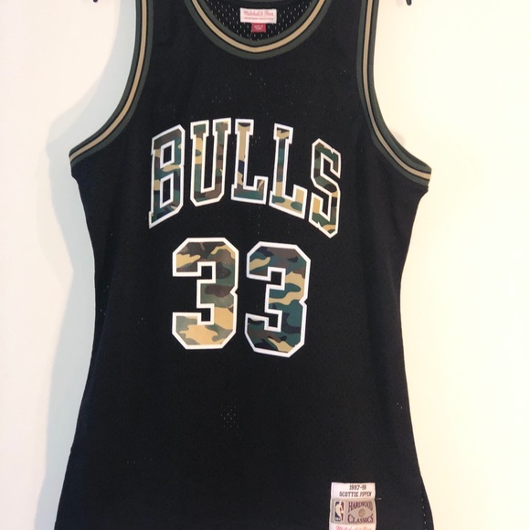 scottie pippen camo jersey